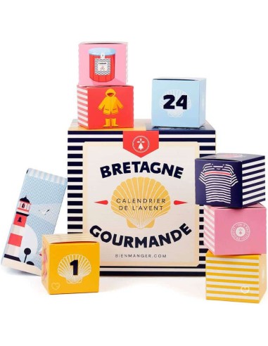 Calendrier de l'avent Bretagne 2025 - 24 Spécialités Uniques - Bienmanger