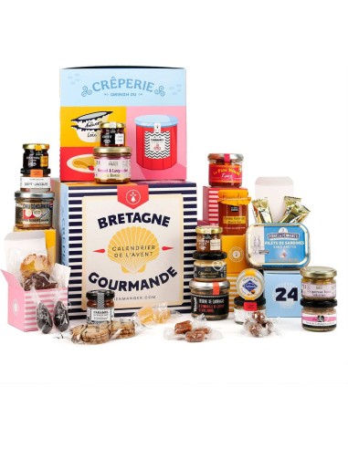 Calendrier de l'avent Bretagne 2025 - 24 Spécialités Uniques - Bienmanger