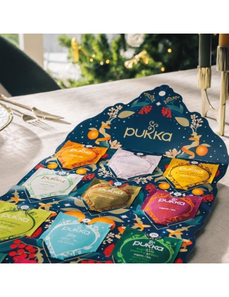 Calendrier de l'avent 2025 Pukka - Thés & Infusions