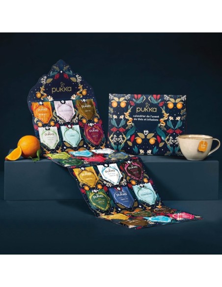 Calendrier de l'avent 2025 Pukka - Thés & Infusions