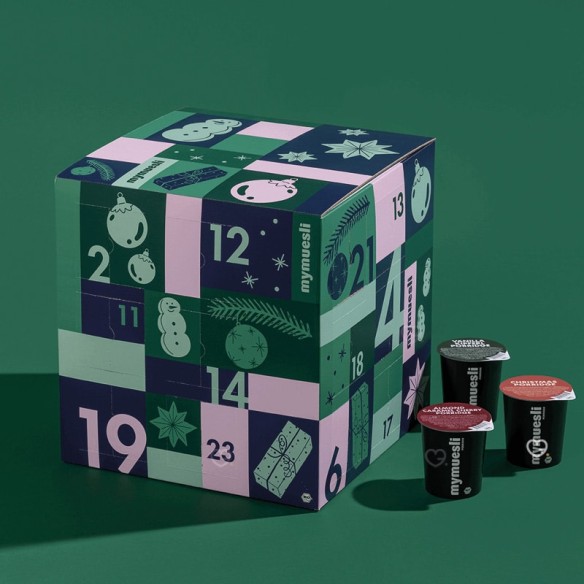 Calendrier de l'avent 2025 Mymuesli Porridge - +promo -15€