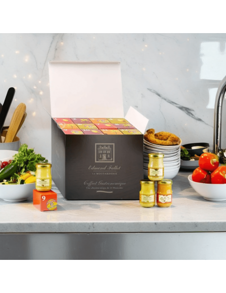 Calendrier de l'avent Moutarde Fallot 2025 - Promo - Bienmanger