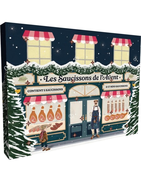 Calendrier de l'avent 2025 Saucissons De L'Avent - 63 Saucissons