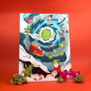 Calendrier de l'avent Cbd Cb'Dé 2025 - Fleur; Résine; Bonbon