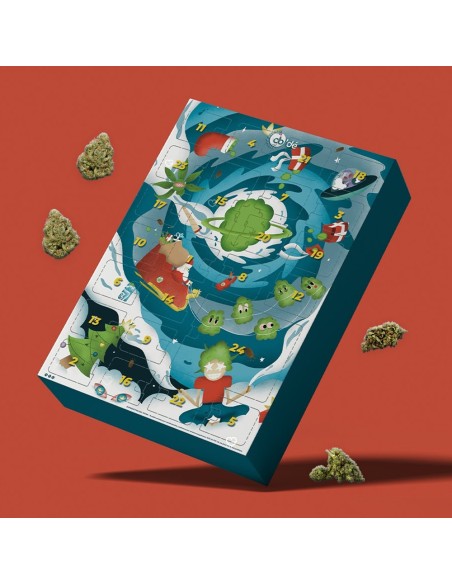 Calendrier de l'avent Cbd Cb'Dé 2025 - Fleur; Résine; Bonbon