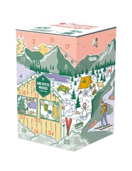 Calendrier de l'avent 2025 Une Petite Mousse - 24 Bières
