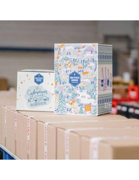 Calendrier de l'avent 2025 Une Petite Mousse - 24 Bières