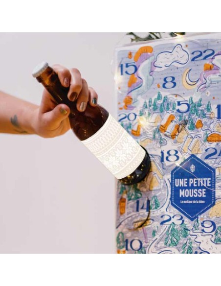Calendrier de l'avent 2025 Une Petite Mousse - 24 Bières