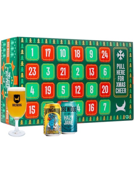 Calendrier de l'avent 2025 Brewdog - 24 Bières Tendances