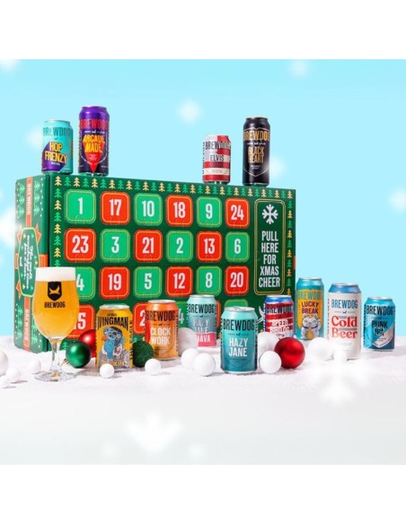 Calendrier de l'avent 2025 Brewdog - 24 Bières Tendances