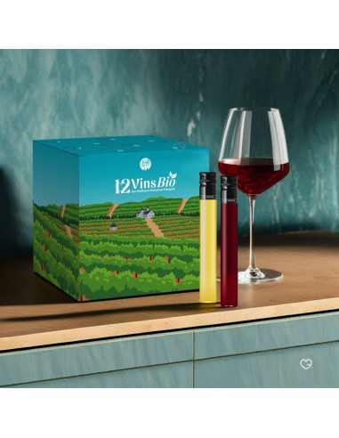 Calendrier de l'avent 2025 Vin Bio Find A Bottle