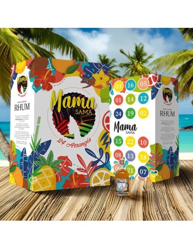 Calendrier de l'avent Rhum Arrangé Mama Sama 2025 + Promo - Boutique-rhum