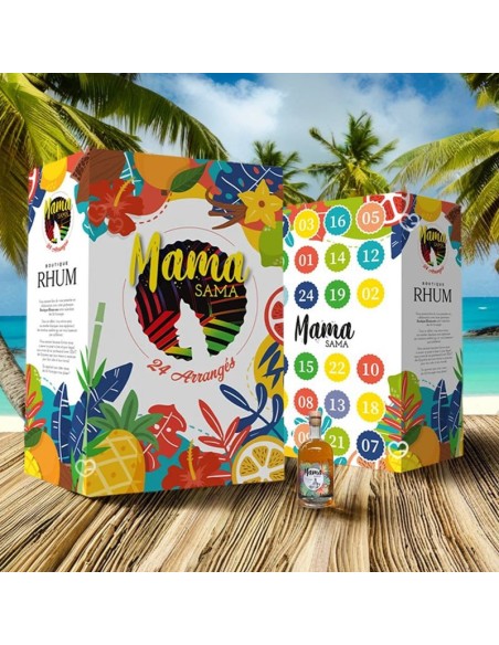 Calendrier de l'avent Rhum Arrangé Mama Sama 2025 + Promo - Boutique-rhum