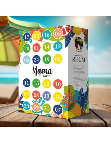 Calendrier de l'avent Rhum Arrangé Mama Sama 2025 + Promo - Boutique-rhum