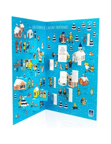 Calendrier de l'avent Secours Catholique 2025 - Solidaire
