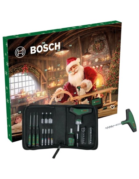 Calendrier de l'avent Bosch 2025 - 33 Outils De Bricolage