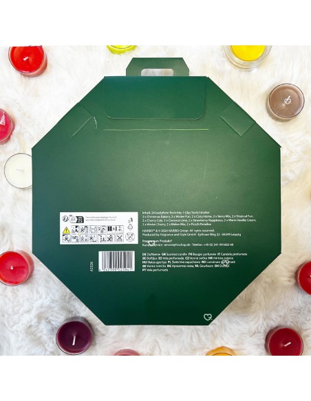 Calendrier de l'avent Haribo Bougie 2025 - Bougies Parfumées
