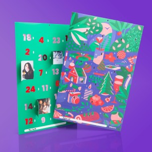 Calendrier de l'avent Photo Cheerz 2025 : 24 Photos Personnalisées 2