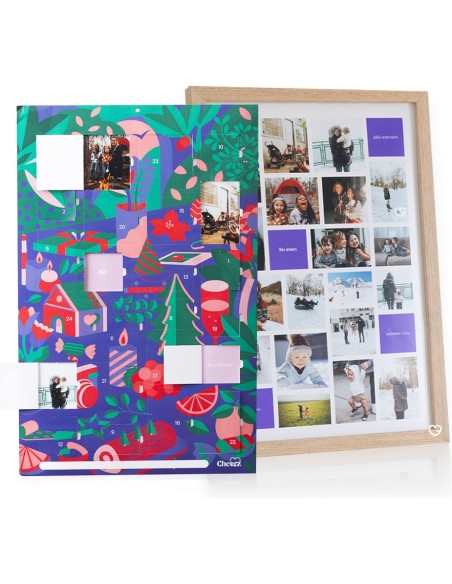 Calendrier de l'avent Cheerz 2025 : 24 Photos Personnalisées