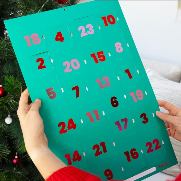 Calendrier de l'avent Photo Cheerz 2025 : 24 Photos Personnalisées