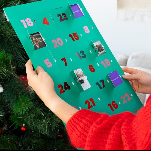 Calendrier de l'avent Photo Cheerz 2025 : 24 Photos Personnalisées