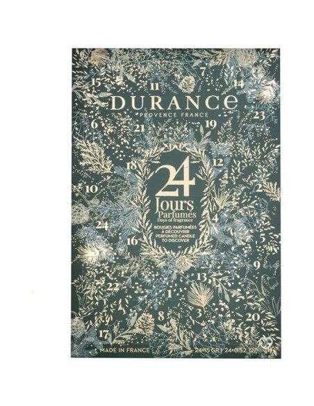 Calendrier de l'avent 2025 Durance - 24 Bougies Parfumées