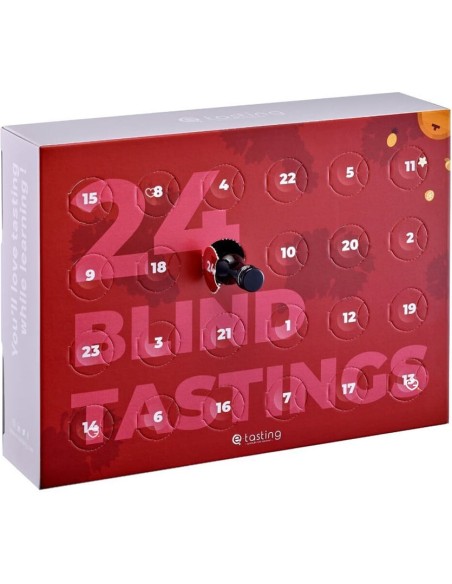Calendrier de l'avent Vins Mystères 2025 - Vin Rouge & Blanc