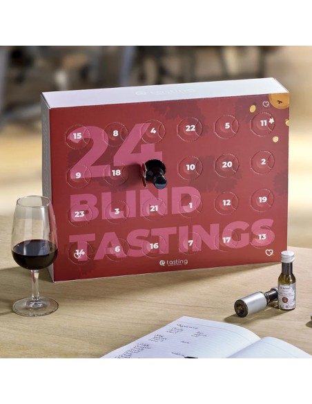 Calendrier de l'avent Vins Mystères 2025 - Vin Rouge & Blanc
