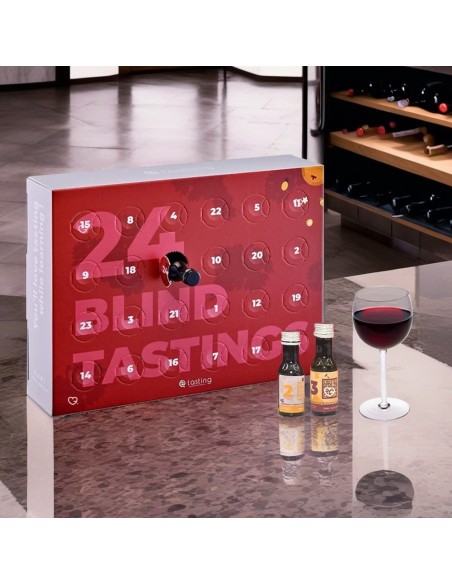 Calendrier de l'avent Vins Mystères 2025 - Vin Rouge & Blanc
