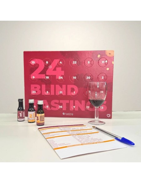 Calendrier de l'avent Vins Mystères 2025 - Vin Rouge & Blanc