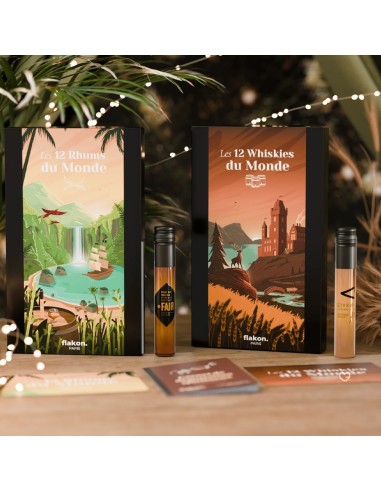 Calendrier de l'avent 2025 Whisky Et Rhum Flakon