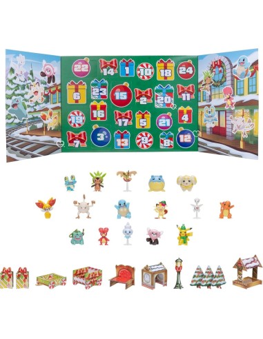 Calendrier de l'avent 2025 Pokemon - Jouet - Enfant