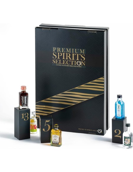 Calendrier de l'avent Amazon Spiritueux 2025 - Whisky, Rhum, Vodka ..