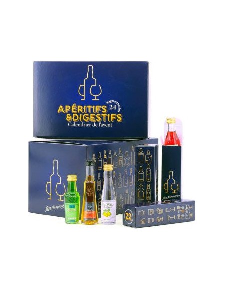 Calendrier de l'avent 2025 Spiritueux - Alcool - Adulte - Bienmanger