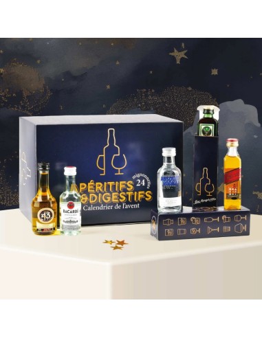Calendrier de l'avent 2025 Spiritueux - Alcool - Adulte - Bienmanger