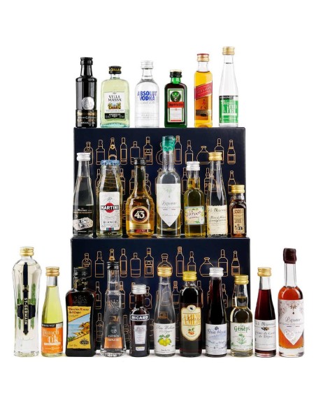 Calendrier de l'avent 2025 Spiritueux - Alcool - Adulte - Bienmanger