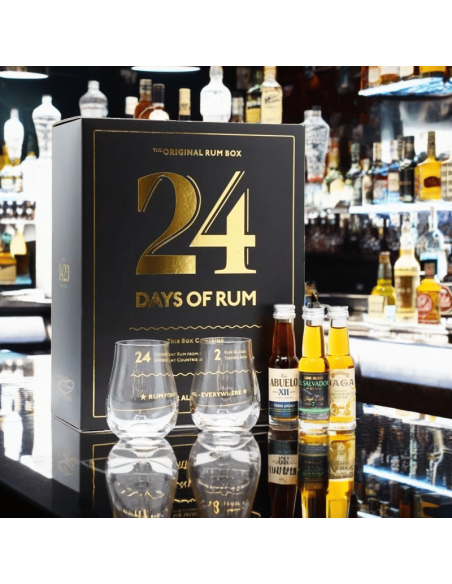 Calendrier de l'avent 24 Days Of Rum 2025 - Rhum + - Boutique-rhum
