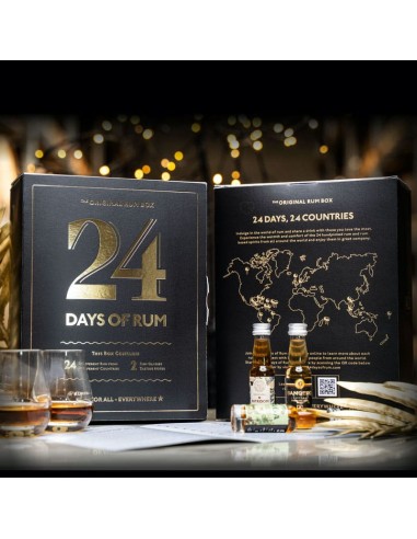 Calendrier de l'avent 24 Days Of Rum 2025 - Rhum + - Boutique-rhum