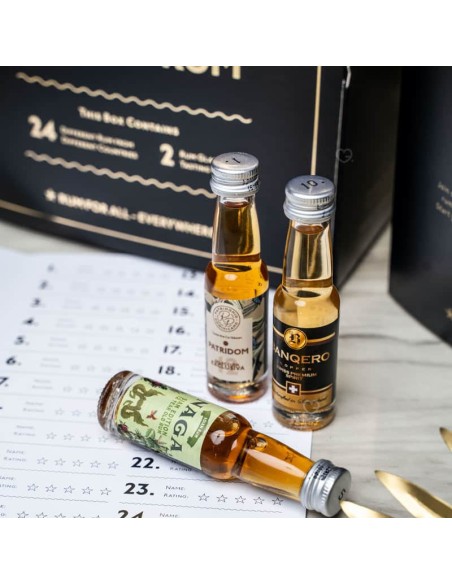 Calendrier de l'avent 24 Days Of Rum 2025 - Rhum + - Boutique-rhum