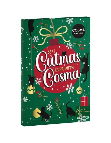 Calendrier de l'avent 2025 pour Chat Cosma Snackies - Friandises