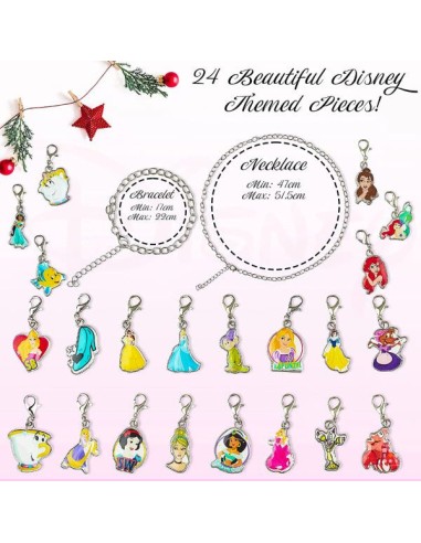 Calendrier de l'avent 2025 Bijoux Princess Disney