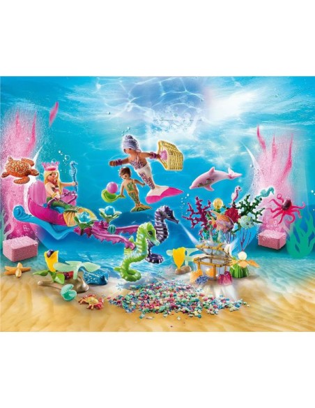 Calendrier de l'avent 2025 Playmobil Le Monde Des Sirènes - Jouet