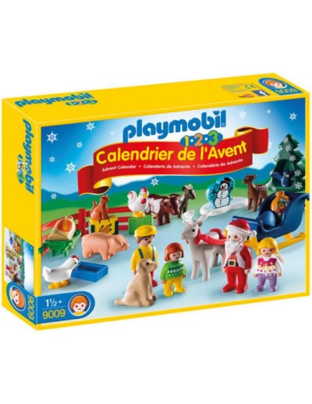 Calendrier de l'avent Playmobil 123 - Noël à La Ferme 2025