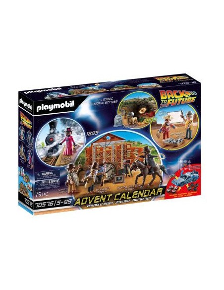 Calendrier de l'avent 2025 Playmobil Retour Vers Le Futur Iii