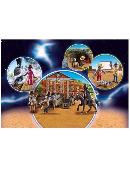 Calendrier de l'avent 2025 Playmobil Retour Vers Le Futur Iii