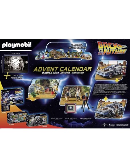 Calendrier de l'avent 2025 Playmobil Retour Vers Le Futur Iii