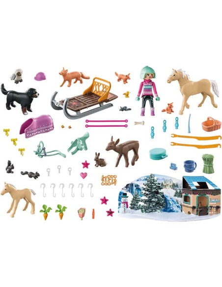 Calendrier de l'avent Playmobil - Equestre 2025