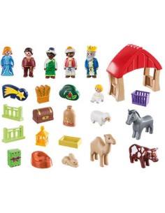 Calendrier de l'avent 2025 Playmobil 123 - Crèche- Jouet - Enfant 2