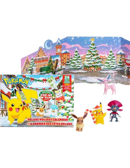 Calendrier de l'avent 2025 Pokemon Deluxe - Jouet - Enfant