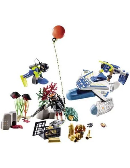 Calendrier de l'avent 2025 Playmobil - Mission Aquatique - Jouet